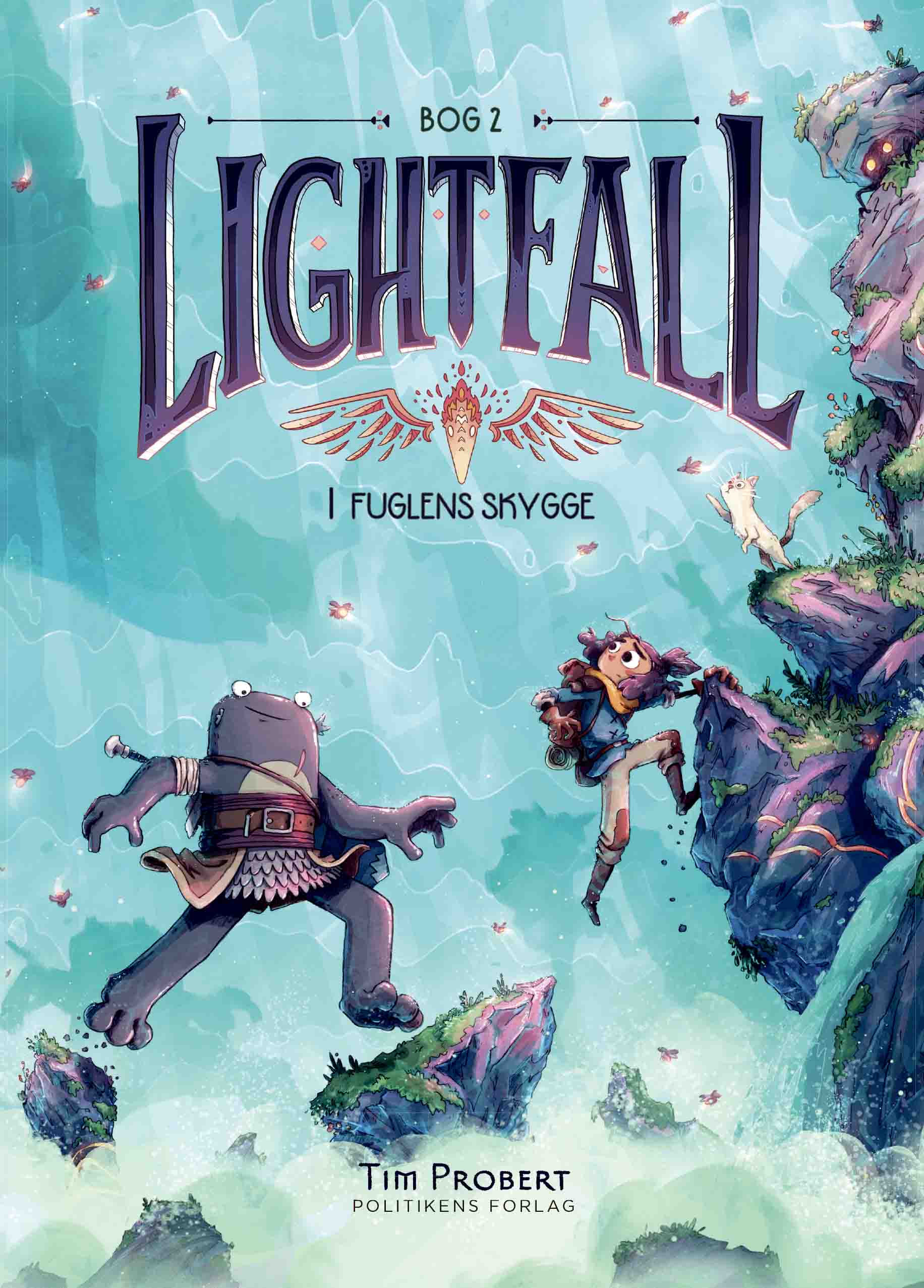 Forsiden til Lightfall (2) – I fuglens skygge